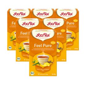 Yogi Tea - Feel Pure mit Zitrone Bio Kräutertee
