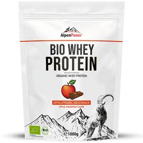 AlpenPower Bio Whey Protein- Apfelstrudel