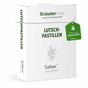 Kräutermax Lutschpastillen Salbei plus Vitamin C - zuckerfrei