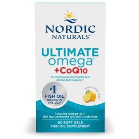 Nordic Naturals Ultimate Omega + CoQ10 - Zitronengeschmack