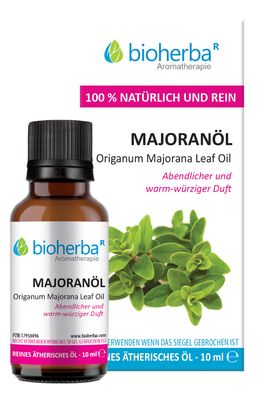 Bioherba Ätherisches reines Majoranöl