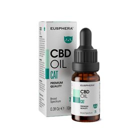 Eusphera CBD Öl CAT - CBD-Ergänzung für das Wohlbefinden von Katzen