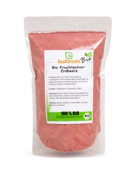 buXtrade Bio-Erdbeerpulver