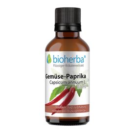 Bioherba Gemüse-Paprika  Capsicum annuum L.  Tropfen  Tinktur Extrakt