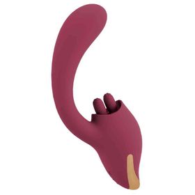 Javida Vibrator mit Zungen-Stimulator