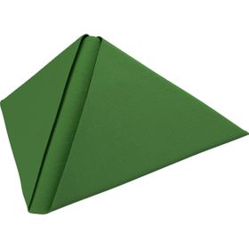 12x Dunilin-Servietten 40 x 40  1/4 Falz leaf green