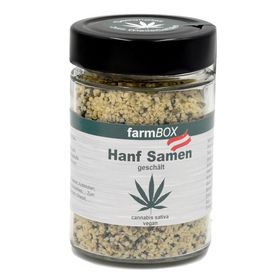 farmBOX Hanfsamen im Designglas