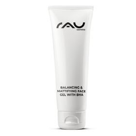 RAU Cosmetics Balancing & Mattifying Face Gel mit BHA - Mattierendes Gel für fettige, unreine Haut