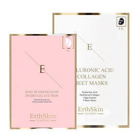 ErthSkin London Hyaluronsäure- und Kollagenmaske + Augenpads