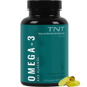 TNT Vegan Omega-3 - hochwertige Fettsäuren aus Algenöl