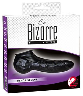 Penis-/Hodenhülle „Black Sleeve“ aus Latex | You2Toys
