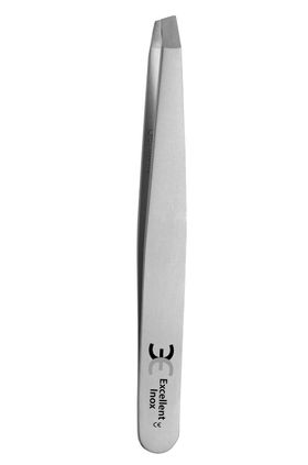 Pinzette 9.5 cm, schräg, rostfrei