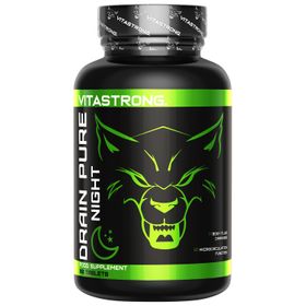 Vitastrong Drainpure Night - 60 Tabletten, Nacht-Drainage-Supplement gegen Wasserretention.