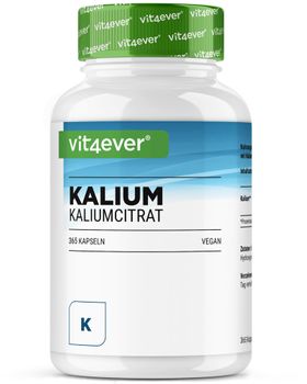 vit4ever Kalium (Kaliumcitrat)