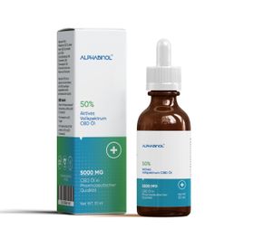 ALPHABINOL® 50% 5000 mg Premium Vollspektrum Öl