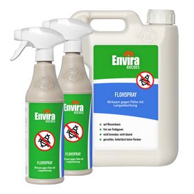 Envira Flohspray mit Nachfüllpack