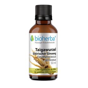 Bioherba Taigawurzel Sibirischer Ginseng Tropfen  Tinktur Extrakt