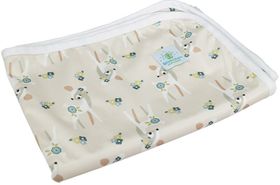 Blümchen Wickelunterlage wasserdicht 48 x 70 cm Süßes Rehkitz