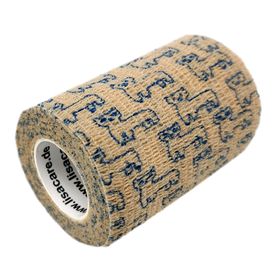 LisaCare selbsthaftende Bandage - Alpaka Beige - 7,5cm x 4,5m