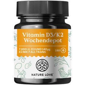 NATURE LOVE® Vitamin D3 & K2