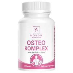 Osteo Komplex | Hochdosierte Gelenk-Formel für Knorpel & Beweglichkeit | Mit Glucosamin