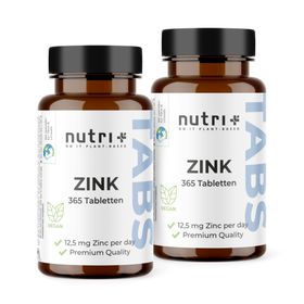 nutri+ Zink Tabletten 25 mg - 360 Stück