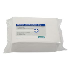 Wetrok Quick&Clean trockene Einwegtücher 43x30 cm Packung