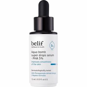 Belif Aqua Bomb Super Drops PHA 5% – feuchtigkeitsspendendes Gesichtsserum