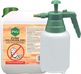 PVU Holzwurmspray zur Bekämpfung von Holwürmern und Holz Schädlingen