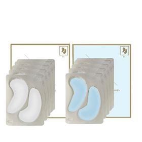 ErthSkin London Hyaluronsäure + Kollagen-Hydrogel-Augenpads + Rose-Hydrogel-Augenpads