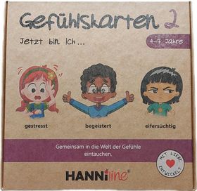 Gefühlskarten für Kinder von 4-7 Jahren