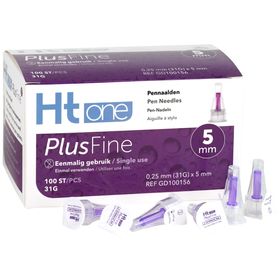 HT One PlusFine 5mm Pen-Nadeln (31G) - 100 Stück