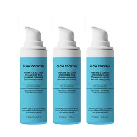 Glow Cocktail Hydrate & Cleanse Hyaluronic Cleanser Trio