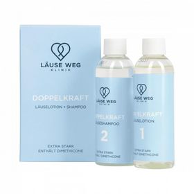 Läuse Weg Klinik Premium Läuseshampoo + Lotion für Erwachsene & Kinder