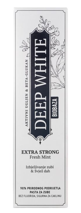 Biobaza Deep White Extra Strong Zahnpasta