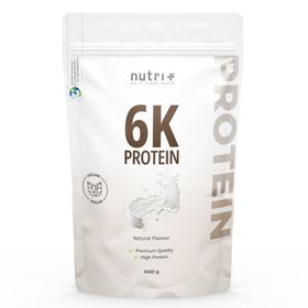 nutri+ 6K Eiweißpulver 1kg - Protein Shake ohne Whey