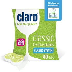 claro Classic ÖKO Geschirrspül-Tabs