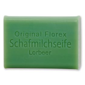 Florex - Schafmilchseife eckig Lorbeer