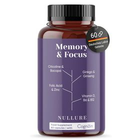 Nullure Memory & Fokus Kapseln