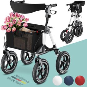 aktivshop Outdoor Rollator mit Luftbereifung »Komfort«