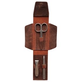 Niegeloh Solingen Etui Modell Texas S Braun - Made in Solingen