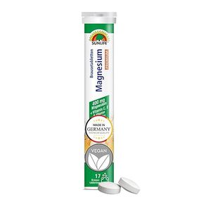 Sunlife Magnesium +B-Komplex Brausetabletten - Premium hochdosiert