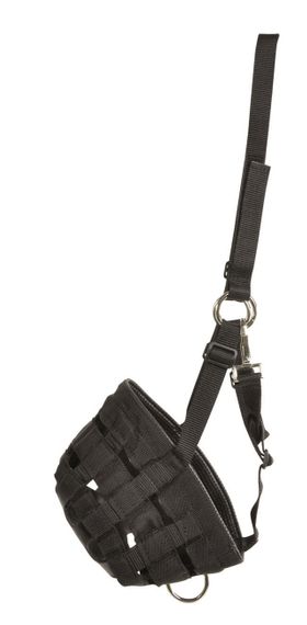 HorseGuard Maulkorb Fressbremse mit Halfter bei Kolik Anweiden Hufrehe