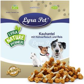 Lyra Pet® Kauhanteln mit Hühnerfleisch und Reis
