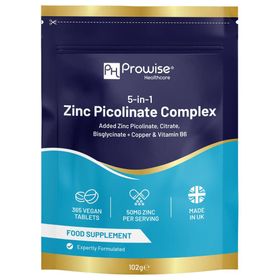 Prowise Healthcare 5-in-1 Zinkpicolinat-Komplex 50 mg