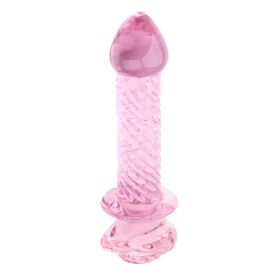 Crystal Rose Glass Wand