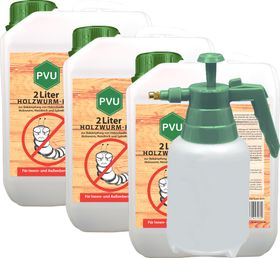 PVU Holzwurmspray zur Bekämpfung von Holwürmern und Holz Schädlingen