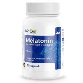 HerbBio Melatonin für verkürzte Einschlafzeit