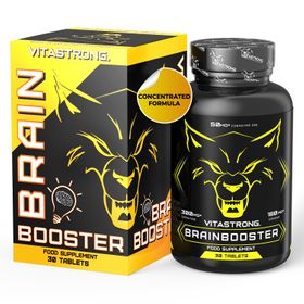 Vitastrong Brainbooster – 30 Tabletten, Fokus Und Gedächtnis