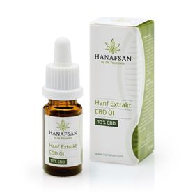 HANAFSAN® Hanf Extrakt CBD Öl 10 % CBD